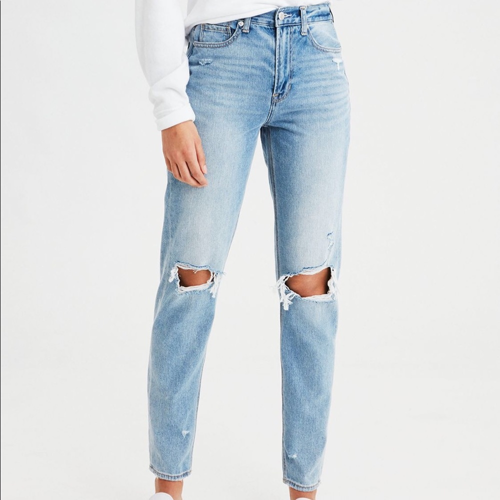 AEO Mom Jeans